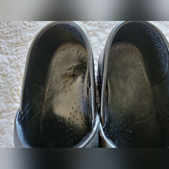 Dansko Womens Leather Clogs Size 39 (Size 8.5-9) - Picture 5 of 9